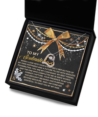 Load image into Gallery viewer, Soulmate Heart Necklace - By My Side
