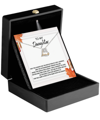 Load image into Gallery viewer, Daughter Heart Necklace - Find Your Light
