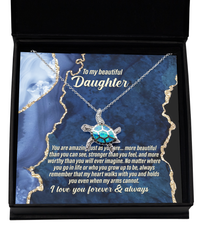 Load image into Gallery viewer, Daughter Turtle Necklace - As You Are
