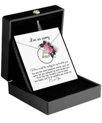 Load image into Gallery viewer, I&#39;m Sorry Heart Necklace - Make You Happy
