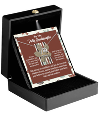 Load image into Gallery viewer, Granddaughter Heart Necklace - See The Shadows
