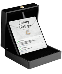 Load image into Gallery viewer, I&#39;m Sorry Heart Necklace - Lost Without You
