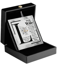 Load image into Gallery viewer, Wife Heart Necklace - Love Is
