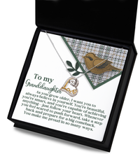 Load image into Gallery viewer, Granddaughter Heart Necklace - Big Comeback
