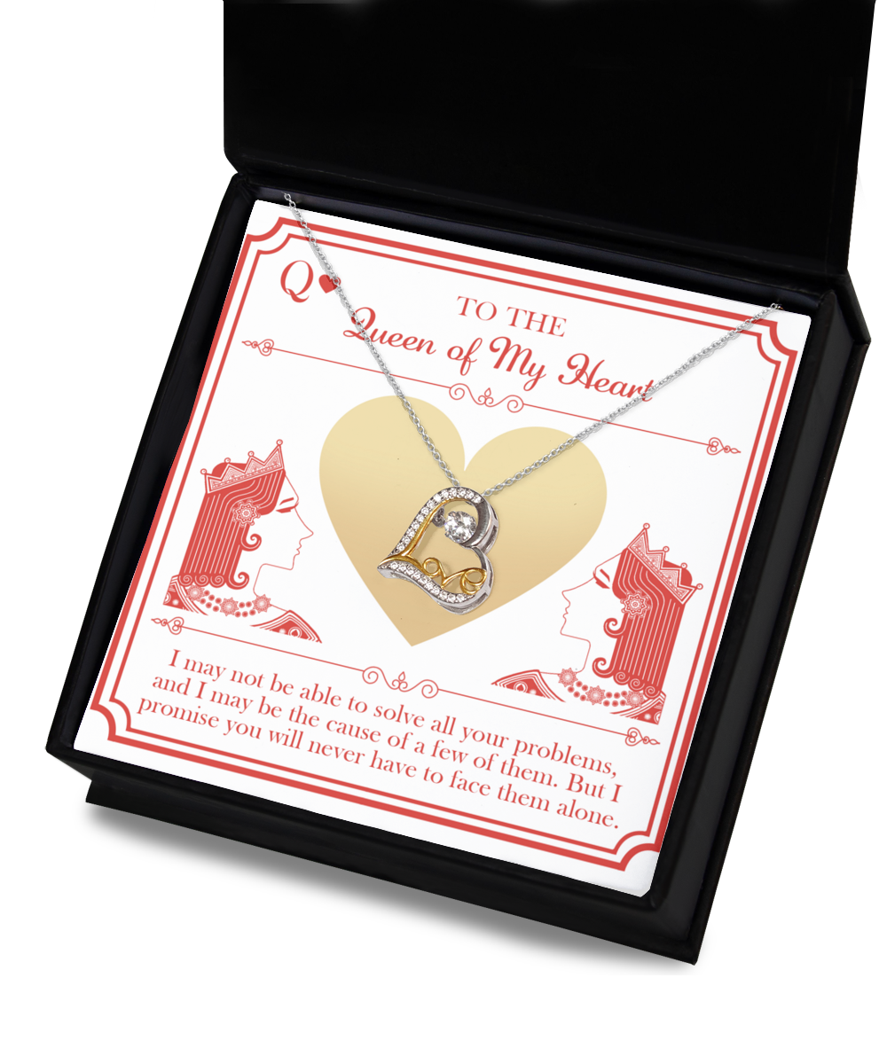 Wife Love Heart Necklace - The Queen