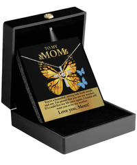 Load image into Gallery viewer, Mom Cross Necklace - Strong Lady
