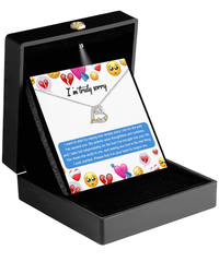 Load image into Gallery viewer, I&#39;m Sorry Heart Necklace - How
