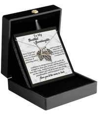 Load image into Gallery viewer, Granddaughter Heart Necklace - Deeply Loved
