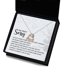 Load image into Gallery viewer, I&#39;m Sorry Heart Necklace - Feel Bad
