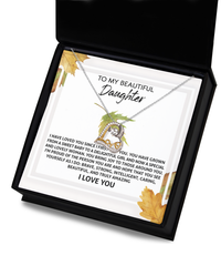 Load image into Gallery viewer, Daughter Heart Necklace - See Yourself
