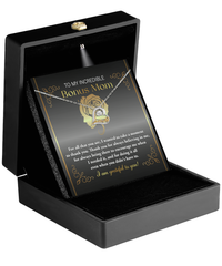 Load image into Gallery viewer, Bonus Mom Heart Necklace - To Encourage Me
