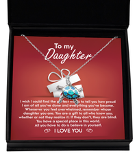 Load image into Gallery viewer, To My Daughter - Turtle Necklace Gift
