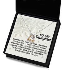Load image into Gallery viewer, Daughter Heart Necklace - Inside of You
