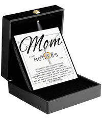 Load image into Gallery viewer, Mom Cross Necklace - Our Best Friend
