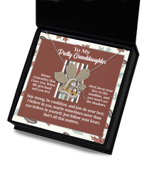 Load image into Gallery viewer, Granddaughter Heart Necklace - See The Shadows
