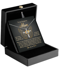 Load image into Gallery viewer, Mom Cross Necklace - Like An Angel
