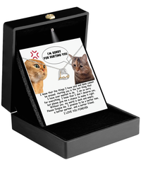 Load image into Gallery viewer, I&#39;m Sorry Heart Necklace - Make It Right
