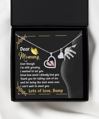 Load image into Gallery viewer, Mama To Be Baby Feet Necklace - Best Mom Ever
