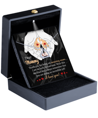 Load image into Gallery viewer, Mom To Be Baby Feet Necklace - Incredible Job
