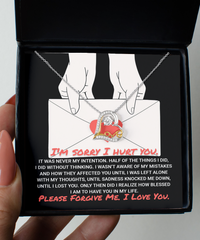 Load image into Gallery viewer, I&#39;m Sorry Heart Necklace - Without Thinking
