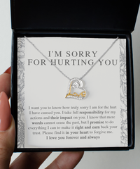 Load image into Gallery viewer, I&#39;m Sorry Heart Necklace - Do Everything
