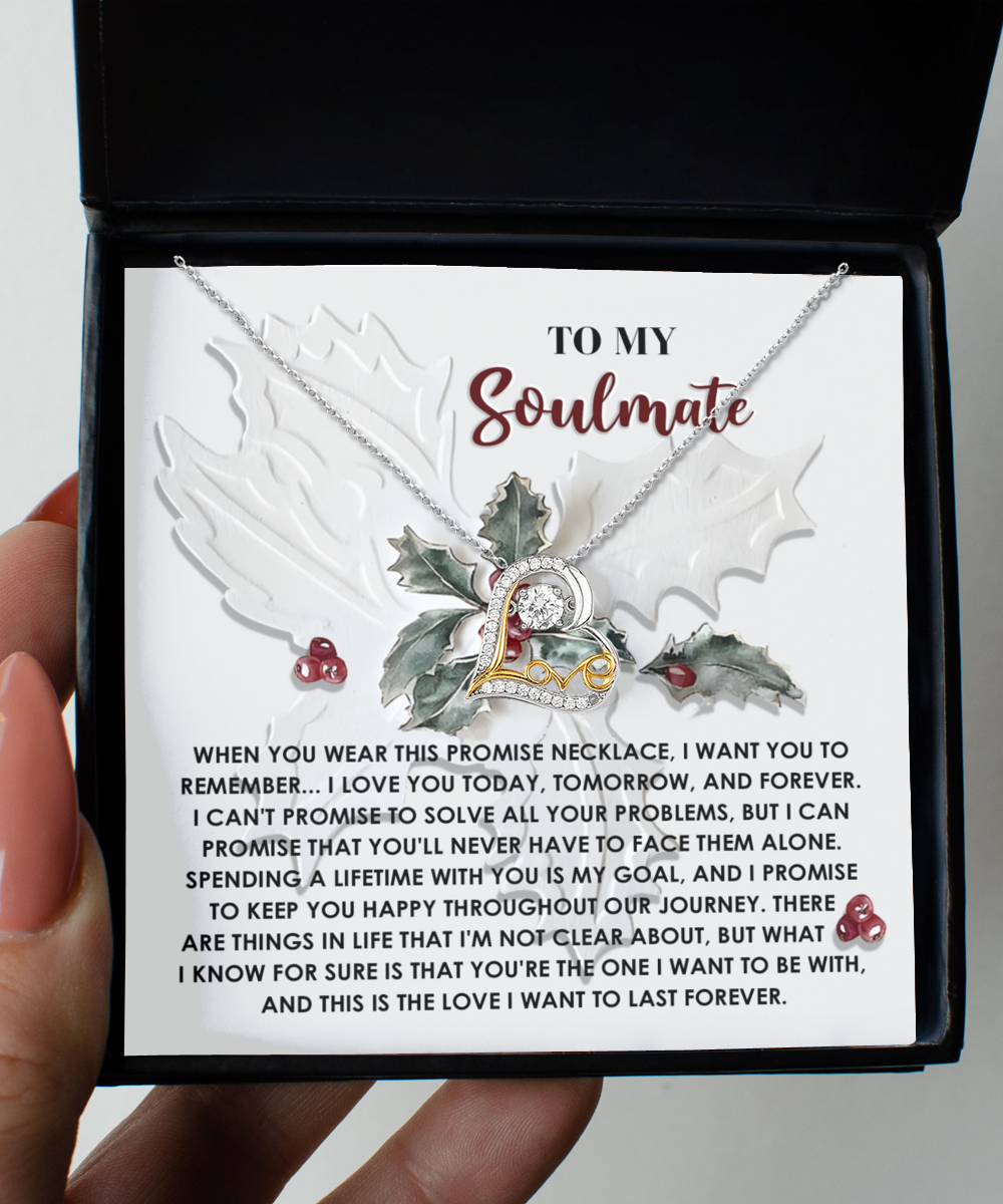 Soulmate Heart Necklace - To Be With