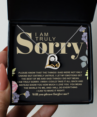 Load image into Gallery viewer, I&#39;m Sorry Heart Necklace - Best Of Me
