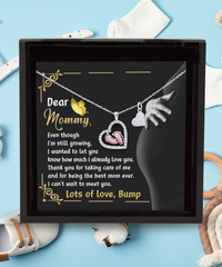 Load image into Gallery viewer, Mama To Be Baby Feet Necklace - Best Mom Ever
