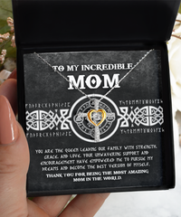 Load image into Gallery viewer, Incredible Mom Cross Necklace - Queen
