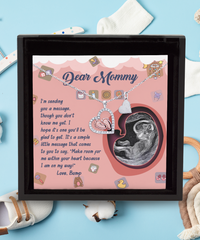 Load image into Gallery viewer, Mom To Be Baby Feet Necklace - On My Way
