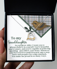 Load image into Gallery viewer, Granddaughter Heart Necklace - Big Comeback
