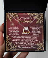 Load image into Gallery viewer, Soulmate Heart Necklace - Rewind Time
