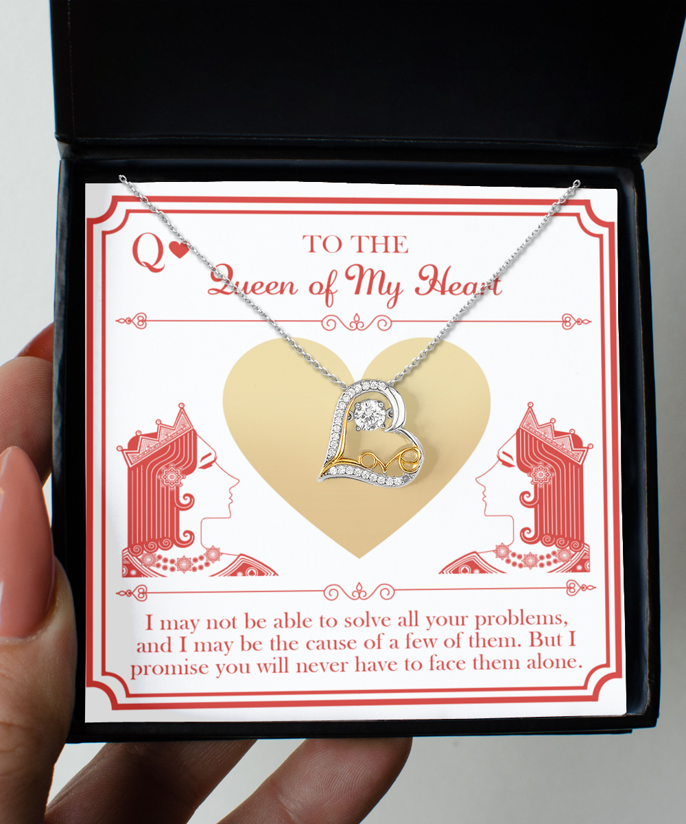 Wife Love Heart Necklace - The Queen