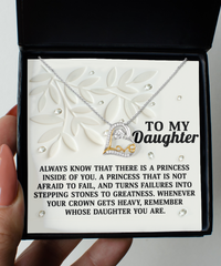 Load image into Gallery viewer, Daughter Heart Necklace - Inside of You
