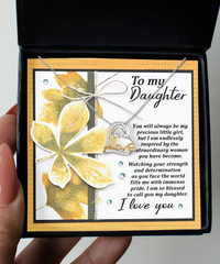 Load image into Gallery viewer, Daughter Heart Necklace - Blessed To Call
