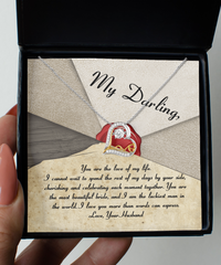 Load image into Gallery viewer, Bride Heart Necklace - Each Moment Together
