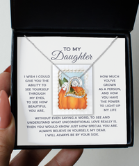 Load image into Gallery viewer, Daughter Heart Necklace - How Special

