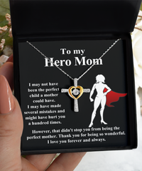 Load image into Gallery viewer, Mom Cross Necklace - Perfect Mother
