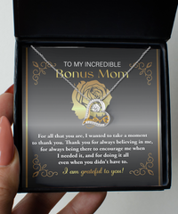 Load image into Gallery viewer, Bonus Mom Heart Necklace - To Encourage Me
