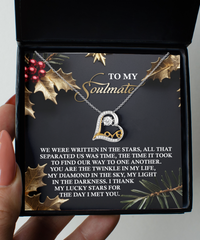 Load image into Gallery viewer, Soulmate Heart Necklace - In The Stars
