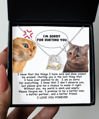 Load image into Gallery viewer, I&#39;m Sorry Heart Necklace - Make It Right
