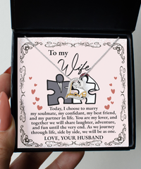 Load image into Gallery viewer, Wife Heart Necklace - Be As One
