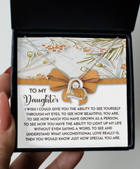 Load image into Gallery viewer, Daughter Heart Necklace - Saying A Word
