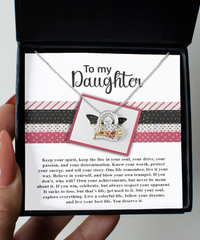 Load image into Gallery viewer, Daughter Heart Necklace - Keep The Fire
