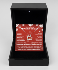 Load image into Gallery viewer, Mother in Law Heart Necklace - Compassionate Woman
