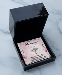 Load image into Gallery viewer, To My Memere - Wherever We Go - Sterling Silver Necklace
