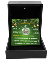 Load image into Gallery viewer, To My Granddaughter - Symbol Of Love - Crown Necklace
