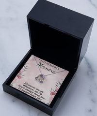 Load image into Gallery viewer, To My Memere - Wherever We Go - Sterling Silver Necklace
