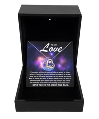 Load image into Gallery viewer, My Love Heart Necklace - I Love You
