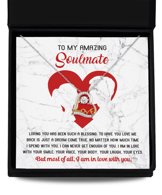 Soulmate Heart Necklace - Never Get Enough